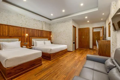 两卧室别墅（07:00—19:00免费双程机场接送） — Naiyang Park Resort - Beachfront Escape